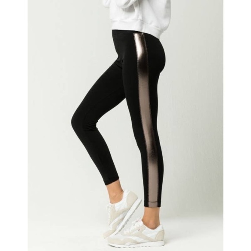 White Fawn Fleece Lined Leggings